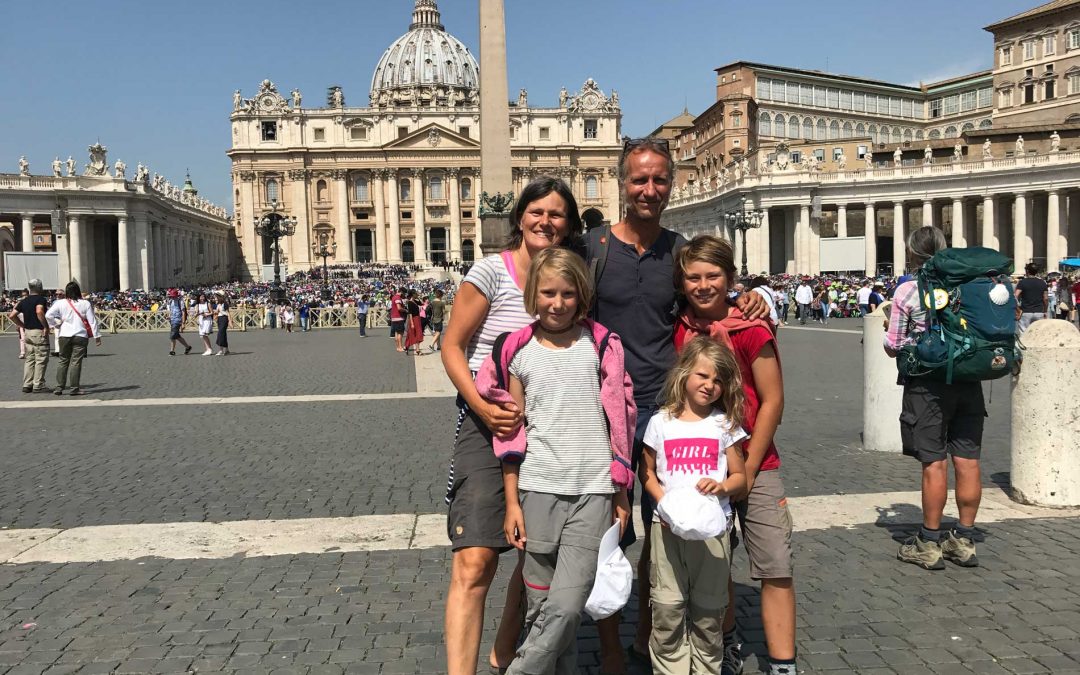 Fünf Stunden Rom mit Kindern